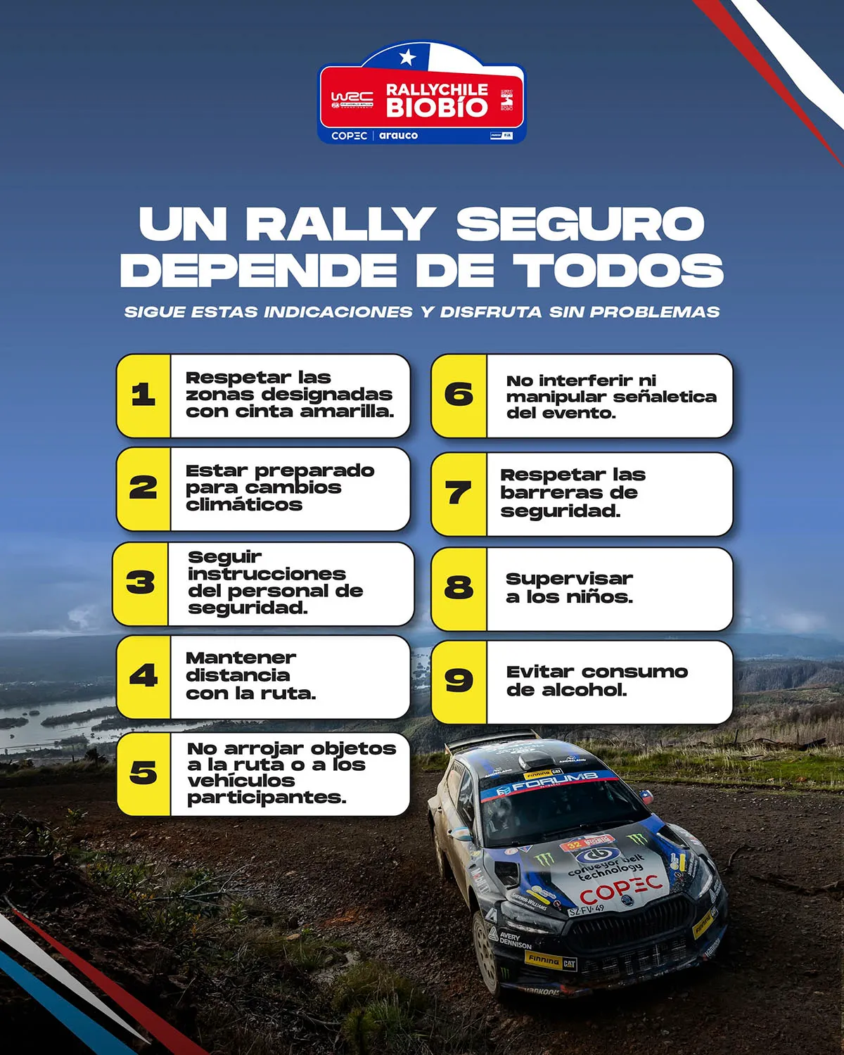 rally seguro wrc chile 2026